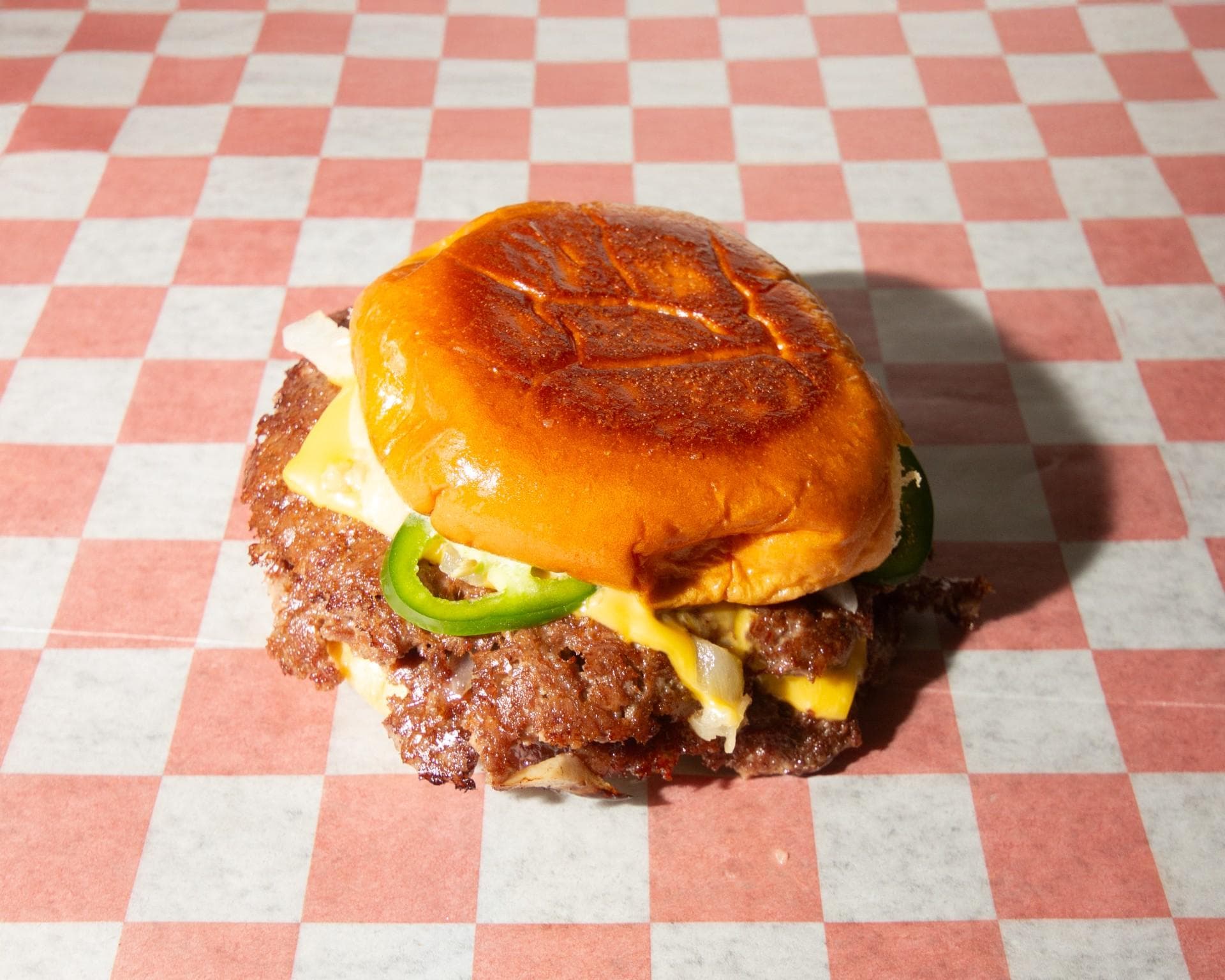 Spicy Jalapeño Double Cheeseburger