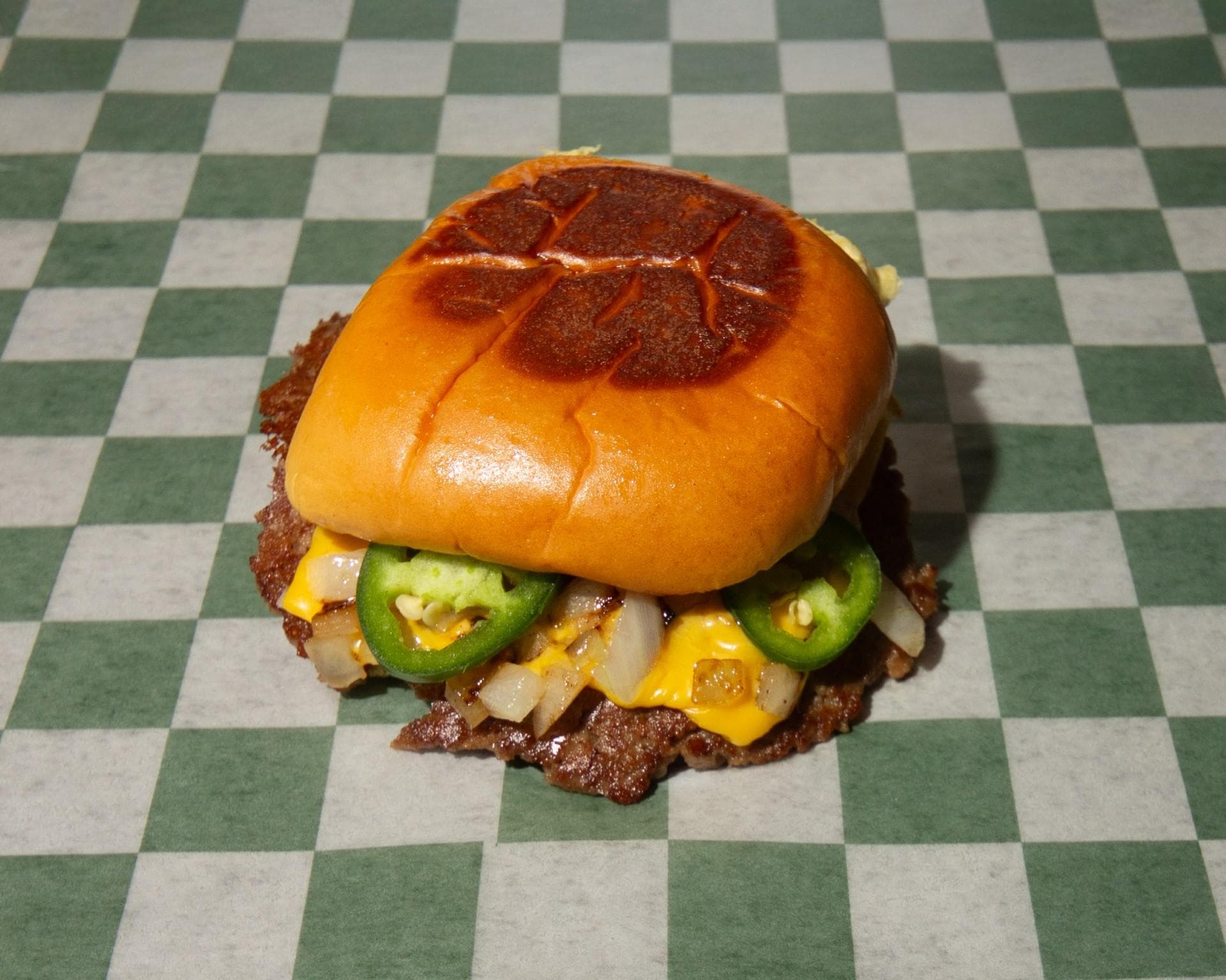 Spicy Jalapeño Impossible Burger (Vegetarian)